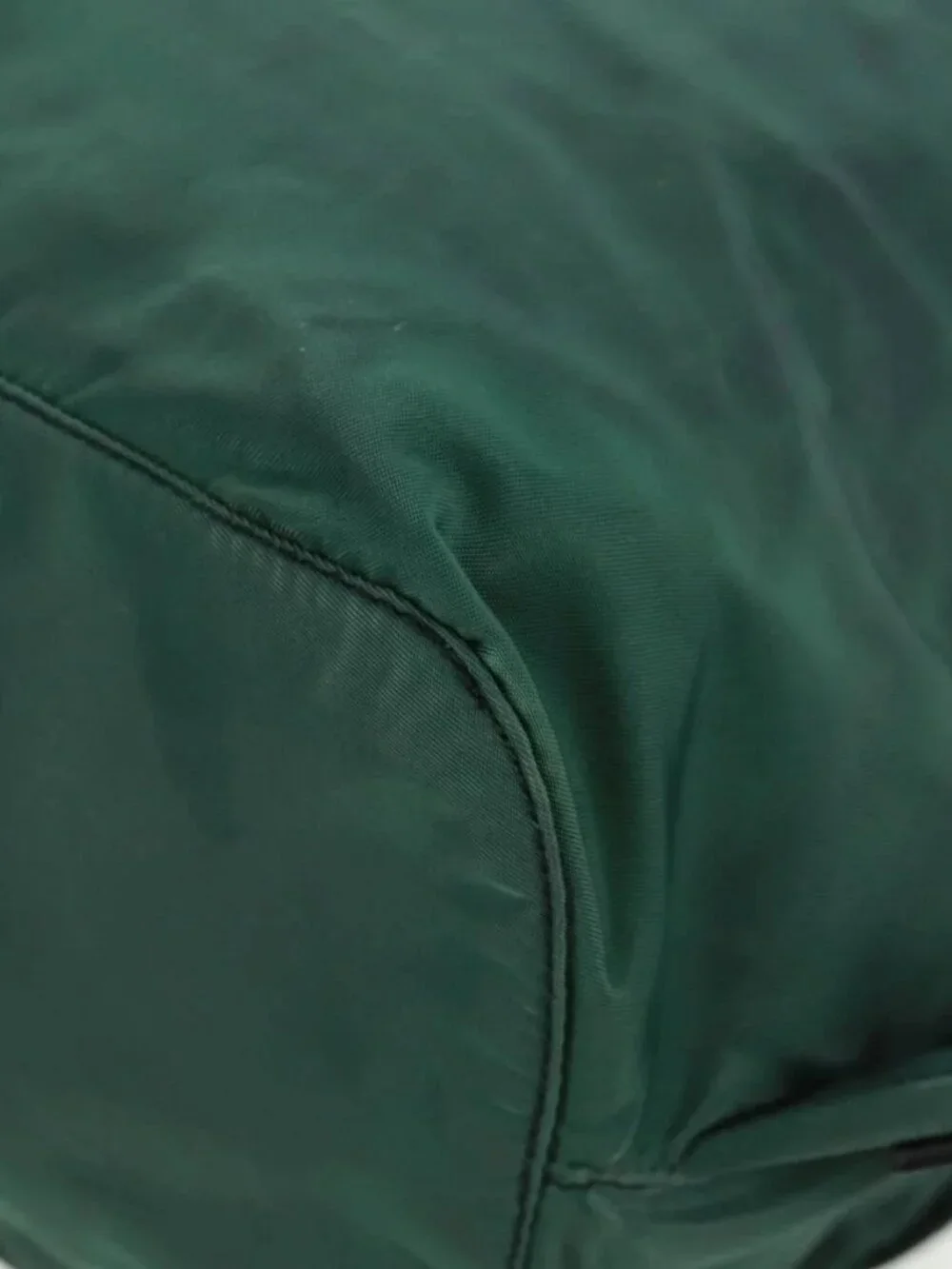 PRADA Backpack Nylon Green Silver Auth 161515 - Picture 5 of 16